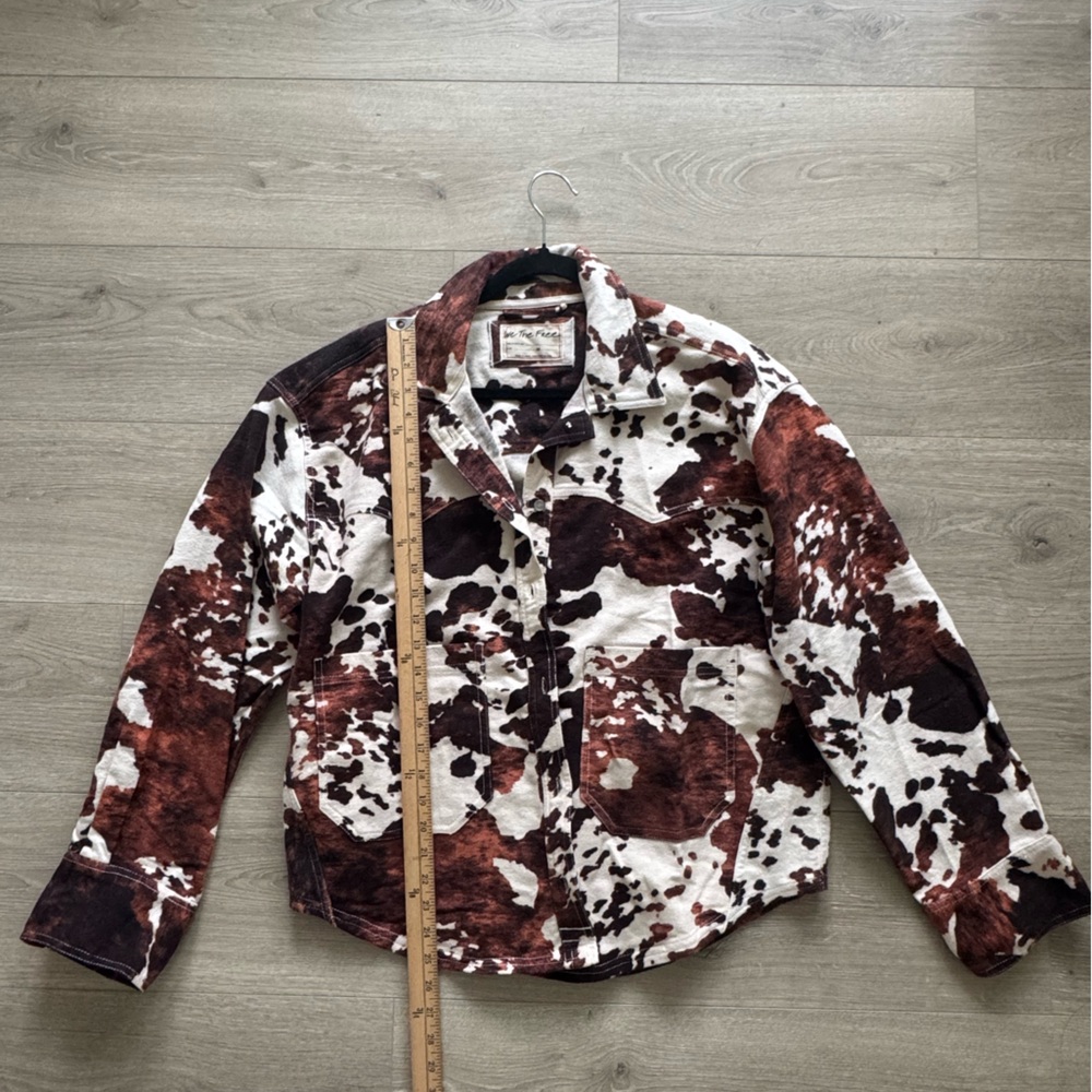 We The Free Brown and Cream Teddy Jacket - Picture 11 of 16